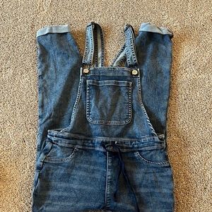 Justice denim overalls - Girls size 16